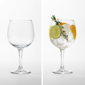 Set 3 Copones Gin Ginebra 657ml Cristar Vidrio | Disparo.cl
