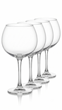Set 4 copas gin tonic balon 680ml Glasso vidrio transparente vista frontal