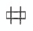 Soporte TV pared fijo negro 26 a 63 pulgadas vista frontal