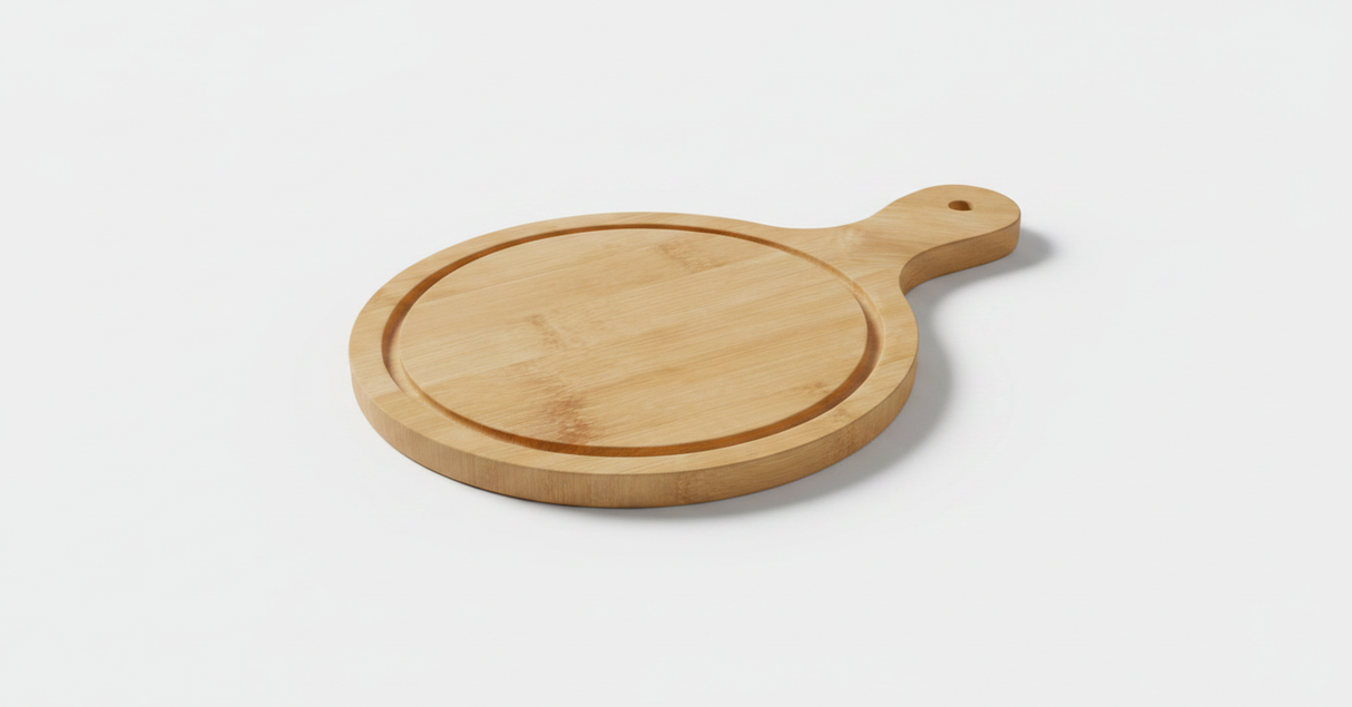 Tabla para picoteo quesos embutidos cocina chilena madera natural