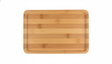 Tabla de picoteo madera rectangular 29x19cm vista frontal fondo blanco