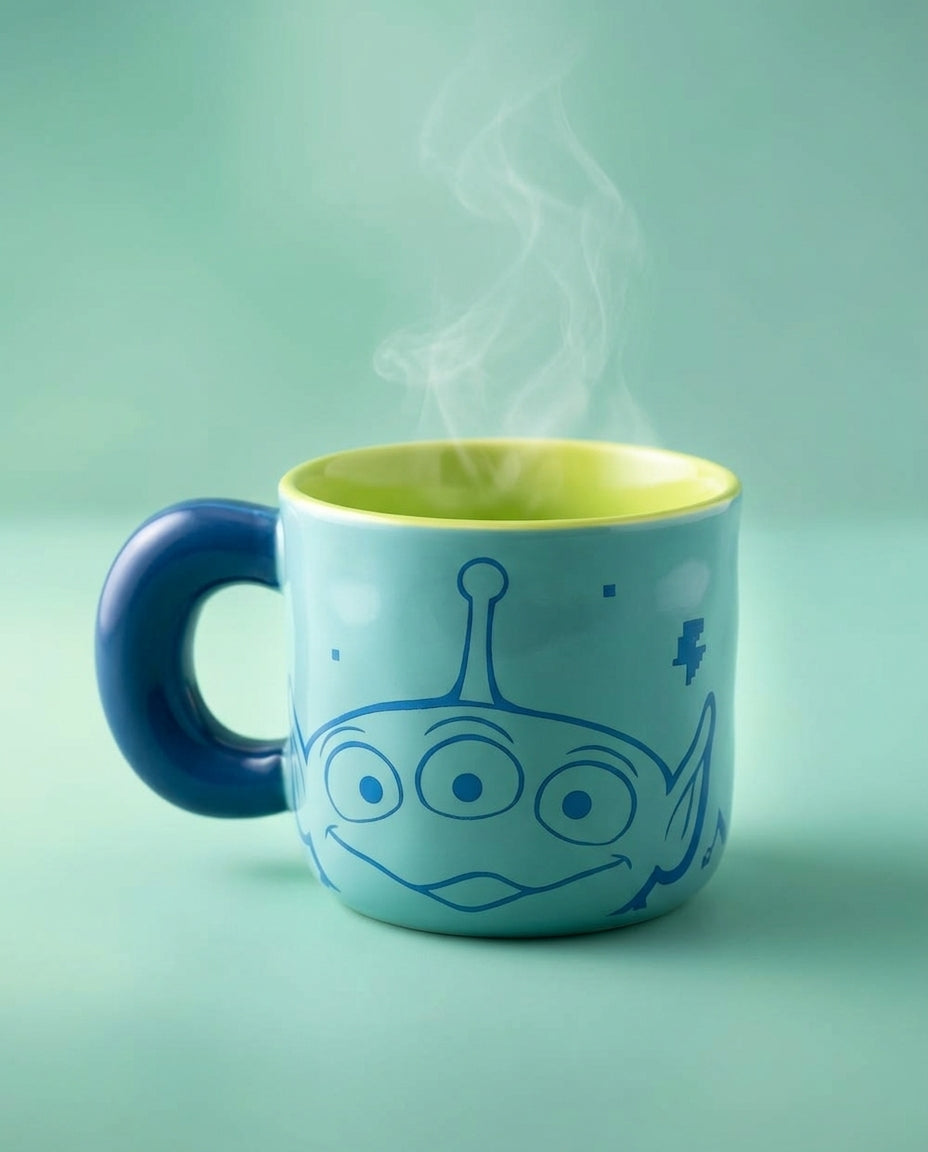 Taza cerámica Toy Story decoración living hogar chileno