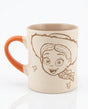 Tazón cerámico Jessie Toy Story 400ml curvo fondo blanco vista frontal