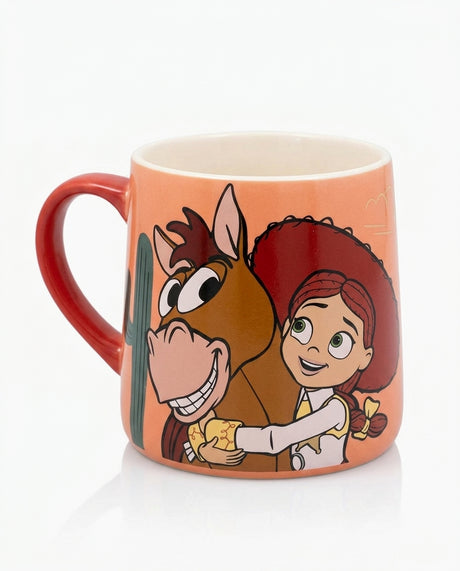 Tazón cerámica Toy Story Jessie Cowgirl 400ml vista frontal fondo blanco