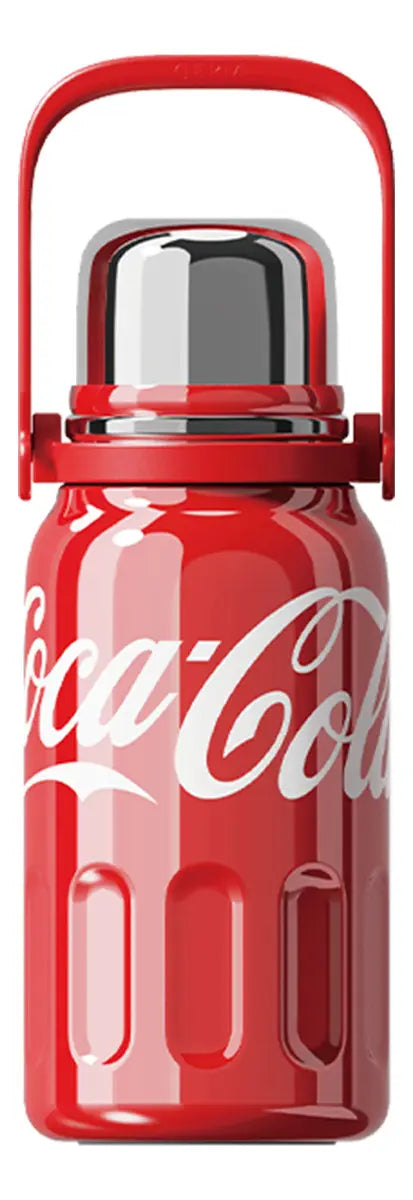 Termo deportivo Coca-Cola Germ 1200ml acero inoxidable rojo vista frontal