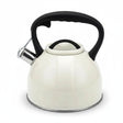 Tetera Acero Inoxidable 3 Litros Silbato Crema Wens | Disparo.cl