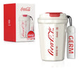 Vaso térmico Diamond Coca Cola GERM 390ml blanco rojo vista frontal